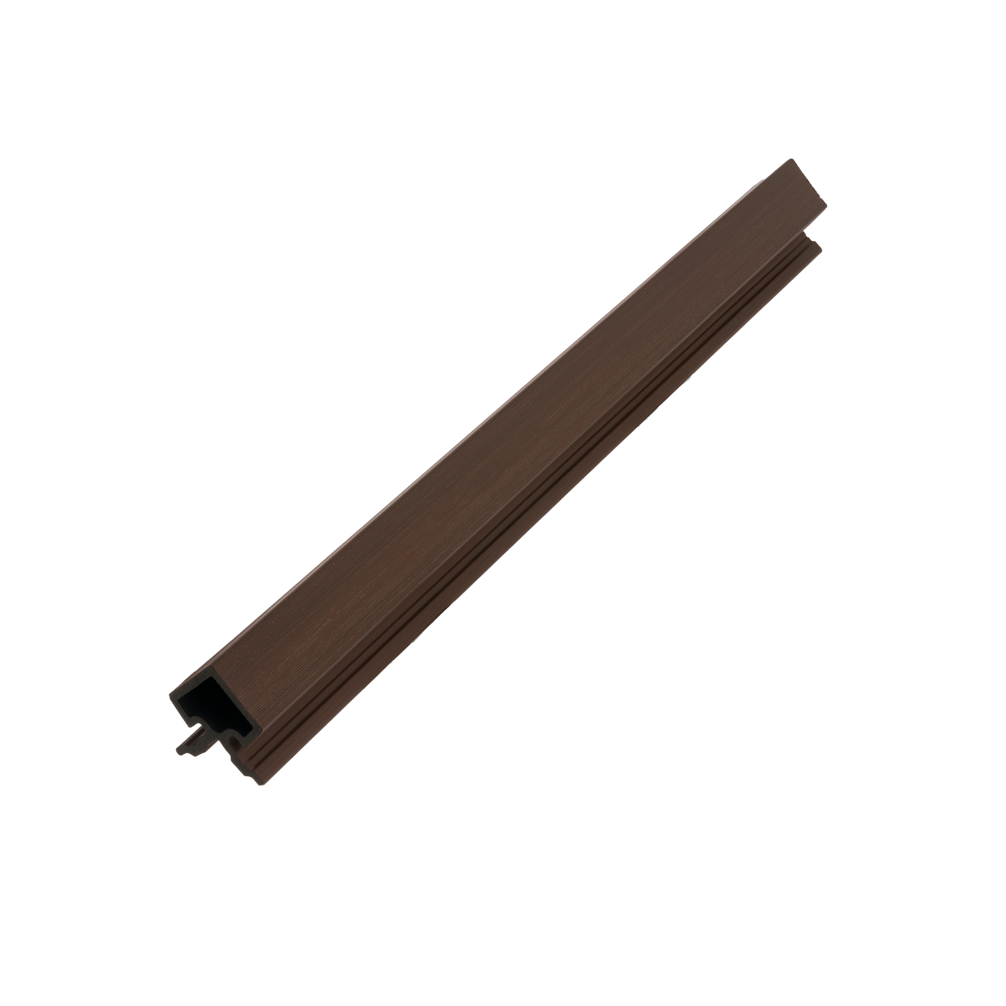 COMPO22 Walnut Brown hoekprofiel