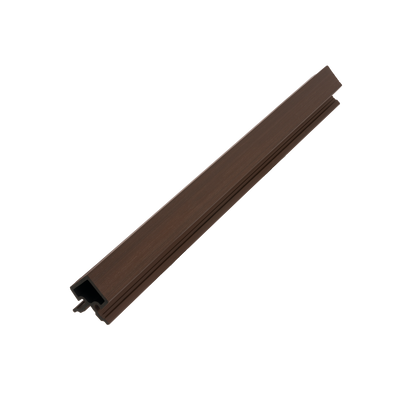 COMPO22 Walnut Brown hoekprofiel